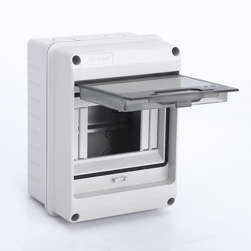 Manufacturers supply all-plastic water-blocking distribution box household electrical box air switch box Electric Control Box open lighting