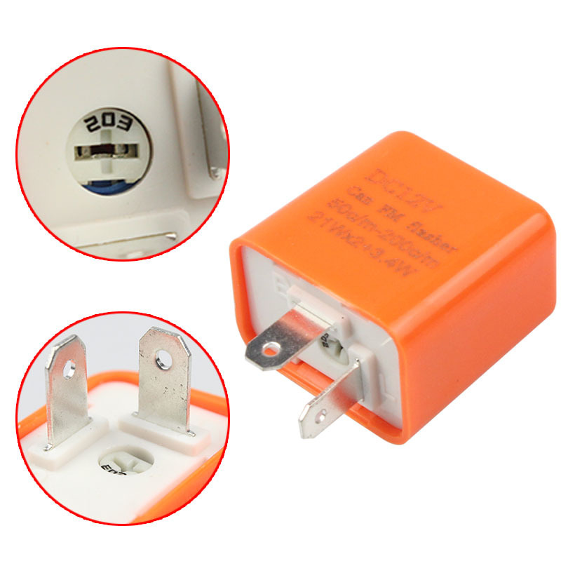 Motorcycle turn signal FLASHER LED flasher high power LED turn signal flasher flash flash adjustable speed