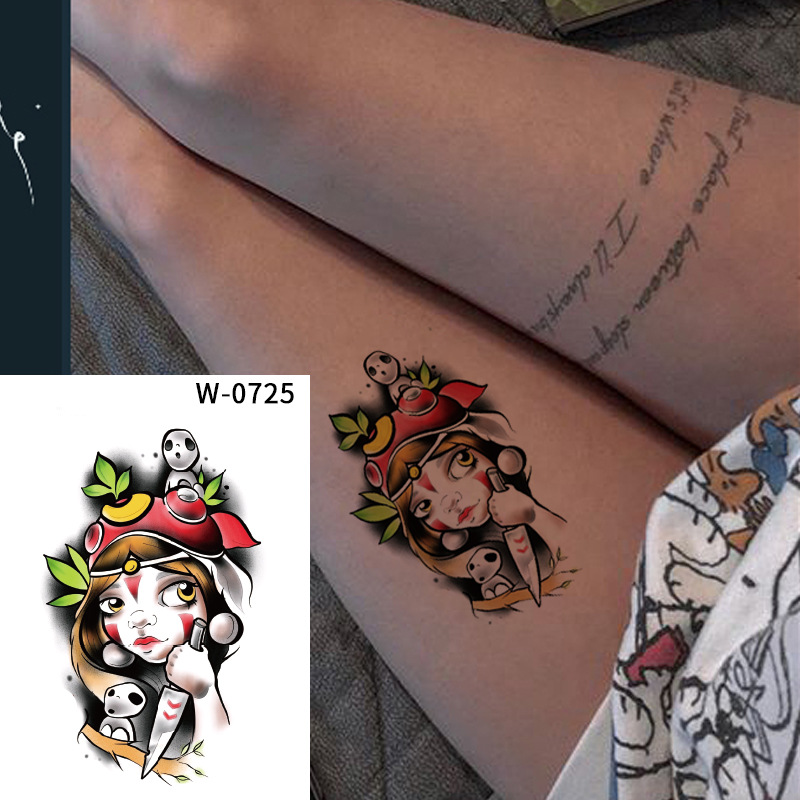 Zhengxiang tattoo stickers 2025 summer new tattoo stickers Japanese and Korean cartoon tattoo stickers factory wholesale