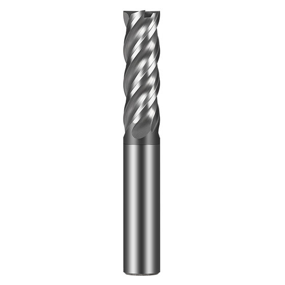 70 degree tungsten steel milling cutter 4-blade high carbide cnc cutter extended four-blade stainless steel special end mill