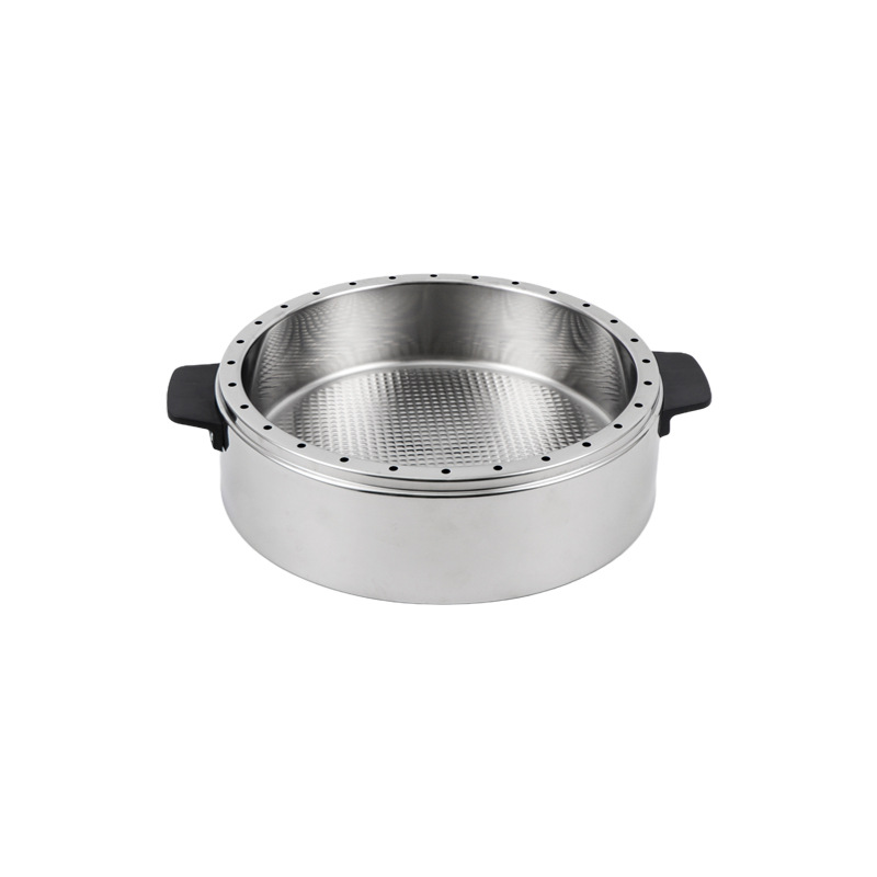 Cross-Border General stainless steel steaming grid thickened and raised steamer multi-specification integrated steamed buns Steamed buns Steamed buns wholesale