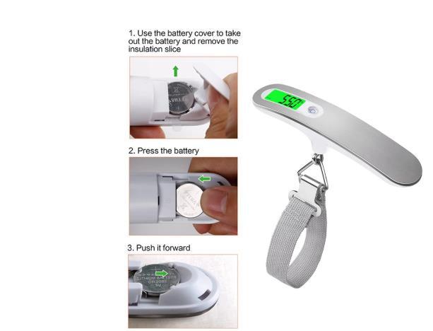 Spot stainless steel surface portable Scale kitchen Scale Hanging Scale 50kg luggage Scale parcel Scale electronic Scale