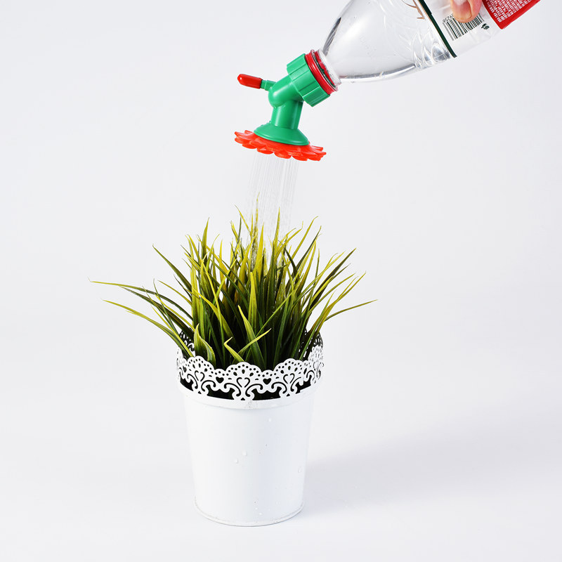 Cross-border special shower simple watering device beverage bottle watering device micro spray drip irrigation Coke bottle mineral water bottle