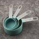 Blue measuring cup