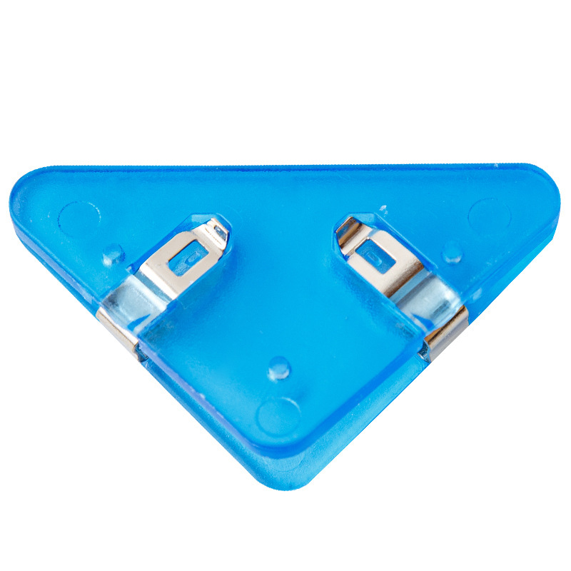 Creative hot-selling right-angle corner triangle clip book Anti-curling student examination paper book corner anti-curling artifact file clip