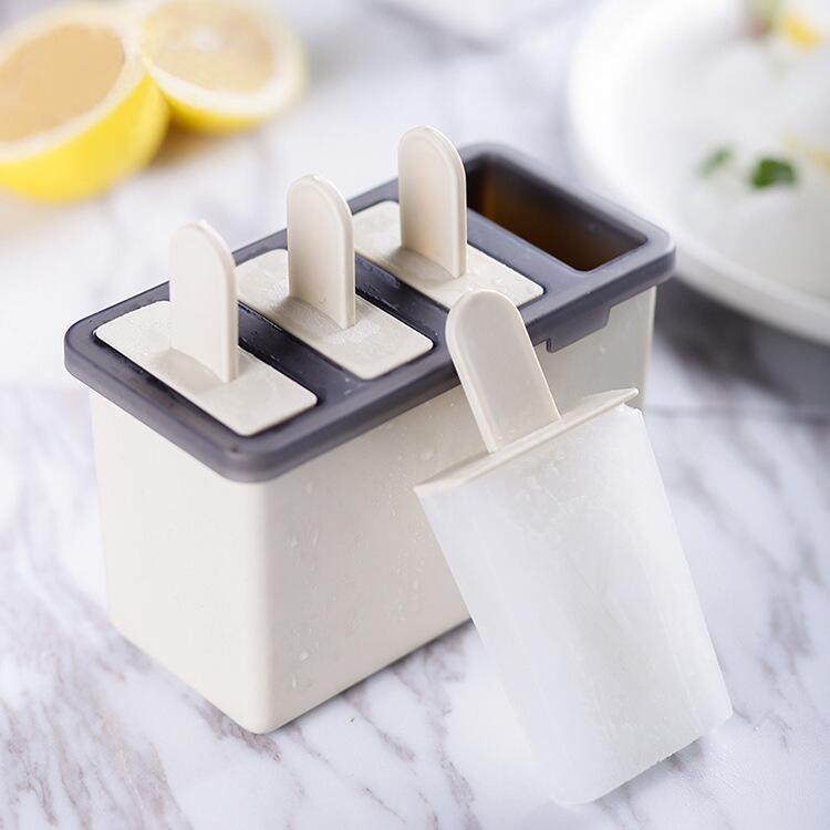 Ice Cream Mold Household Making Popsicle Popsicle diy Ice Cream Frozen Ice Cube Sorbet Ice Cream Homemade Popsicle Box Grinding Tool
