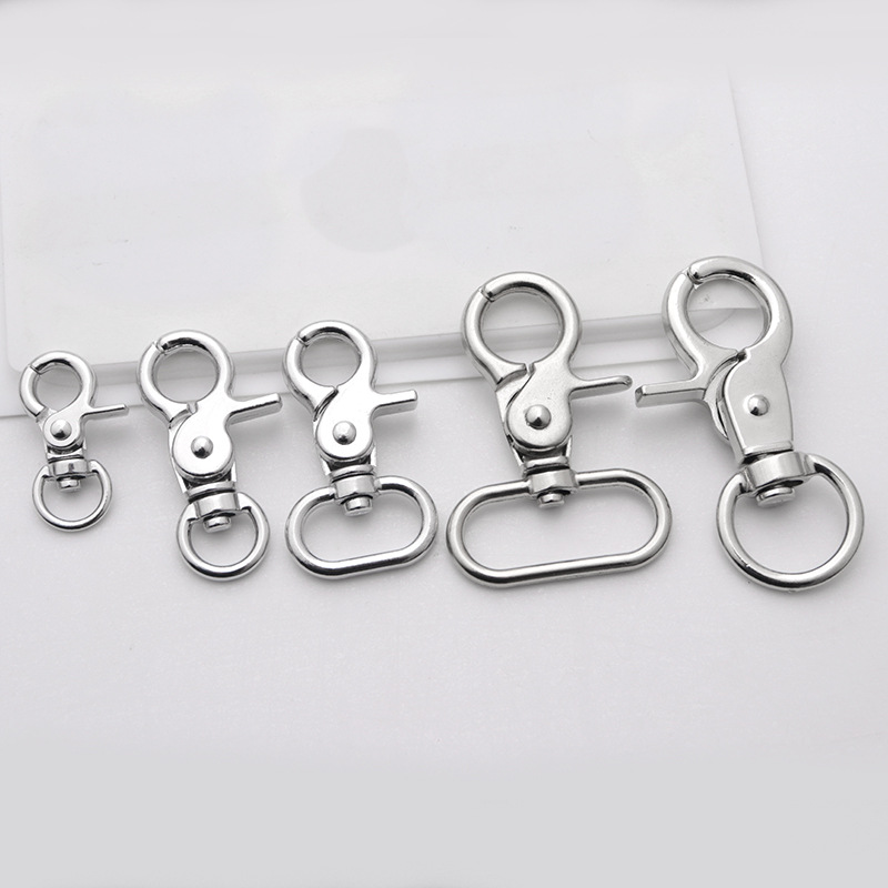 Factory clasp clasp lobster clasp dog clasp key clasp universal buckle luggage clasp 6 points tail crab clasp egg tail wholesale