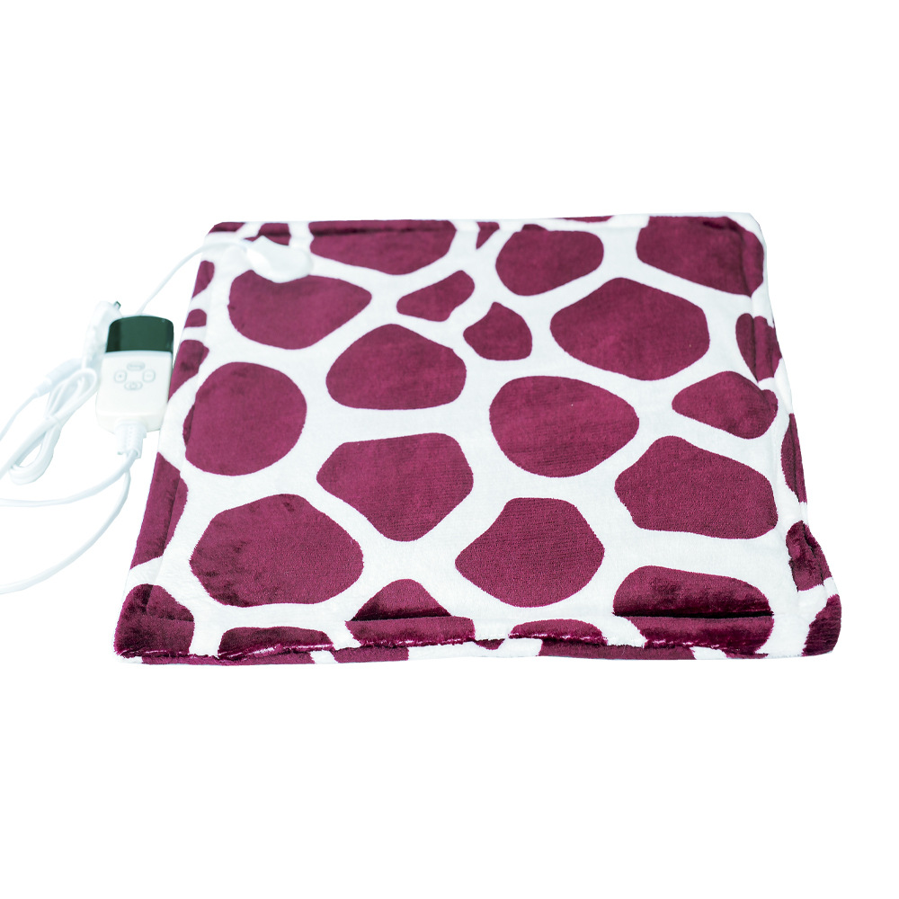 Electric Blanket Small Single Heating Blanket Cover Blanket Office Cushion Deer Pattern Heating Pad Cross-border Foreign Trade Household Warm-up Blanket