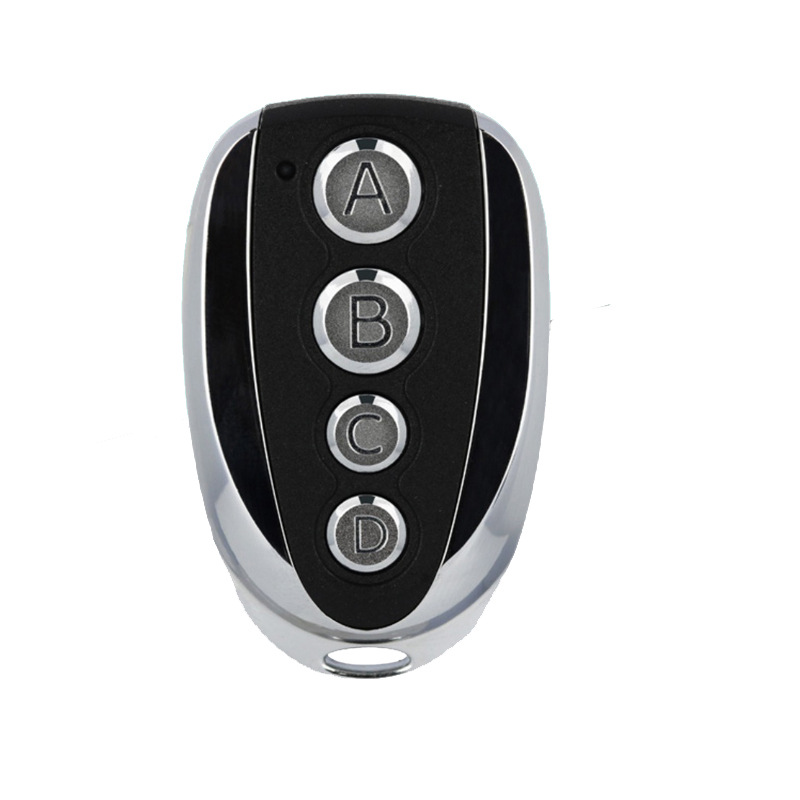 Cross-border 433m Super copy metal four-key garage door remote control access control Universal Copy wireless remote control