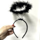 Black Angel Hair Band