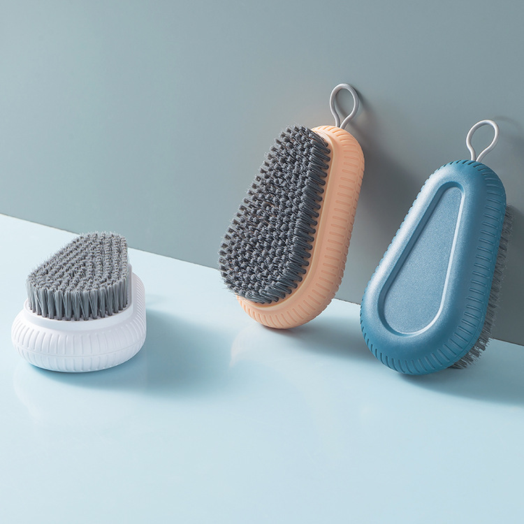 Minimalist Plain Color Plastic Soft Wool Laundry Brush Cleaning Brush Shoe Brush Shoe Brush Brush Board Brush Shoe Brush