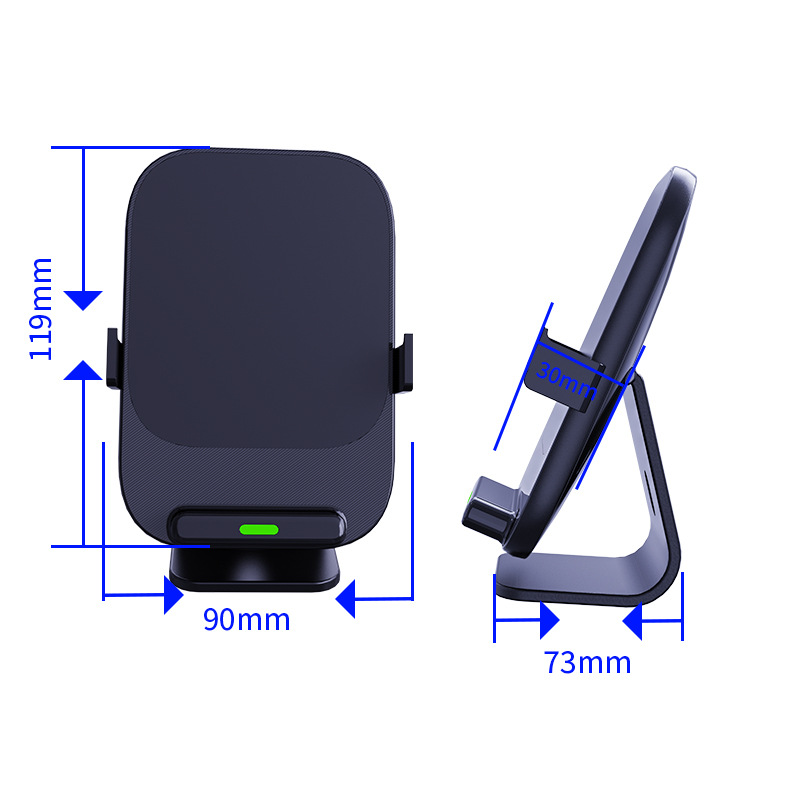 New cross-border detachable 15W vertical wireless charger for Apple Samsung Huawei Xiaomi wireless charger