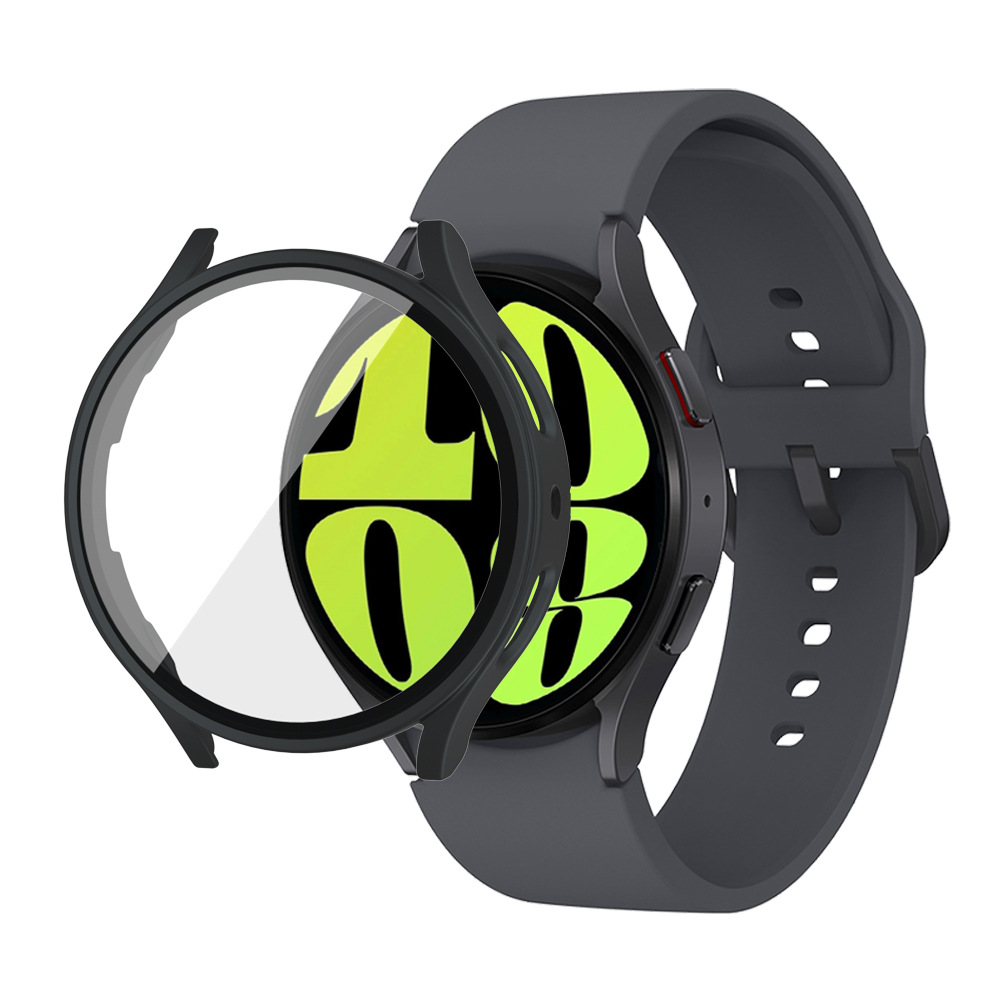 For Samsung galaxy watch7 FE frosted watch case watch6/5/PC case film integrated protective cover