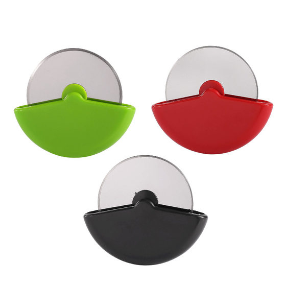 Foreign trade stainless steel pizza cutter round roller cutter baking tools kitchen modern minimalist