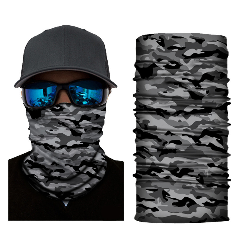 Cross-border exclusive in stock magic headscarf breathable seamless outdoor variety mask collar
