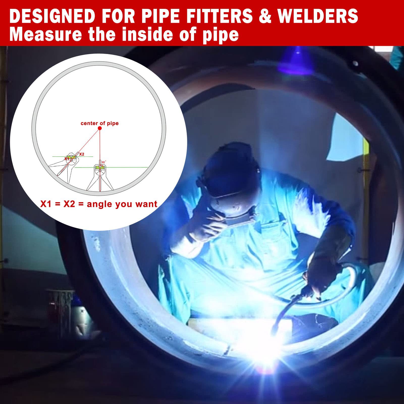 Pipe Center Finder