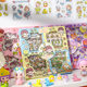 100 Hand Account Sticker Gift Set Cute Small Sticker Supplies Children's Instagram Style Girl's Internet Popular Hand Account