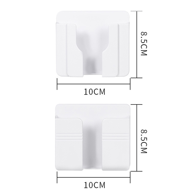 Wall sticker storage rack Wall mobile phone charging storage rack Wall bedside adhesive Bathroom Kitchen lazy storage box