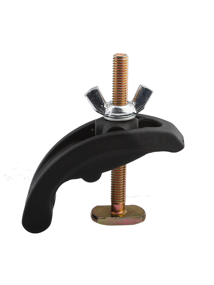 Bow press plate CNC milling machine engraving machine accessories T-groove worktable nylon plastic material clamp press plate