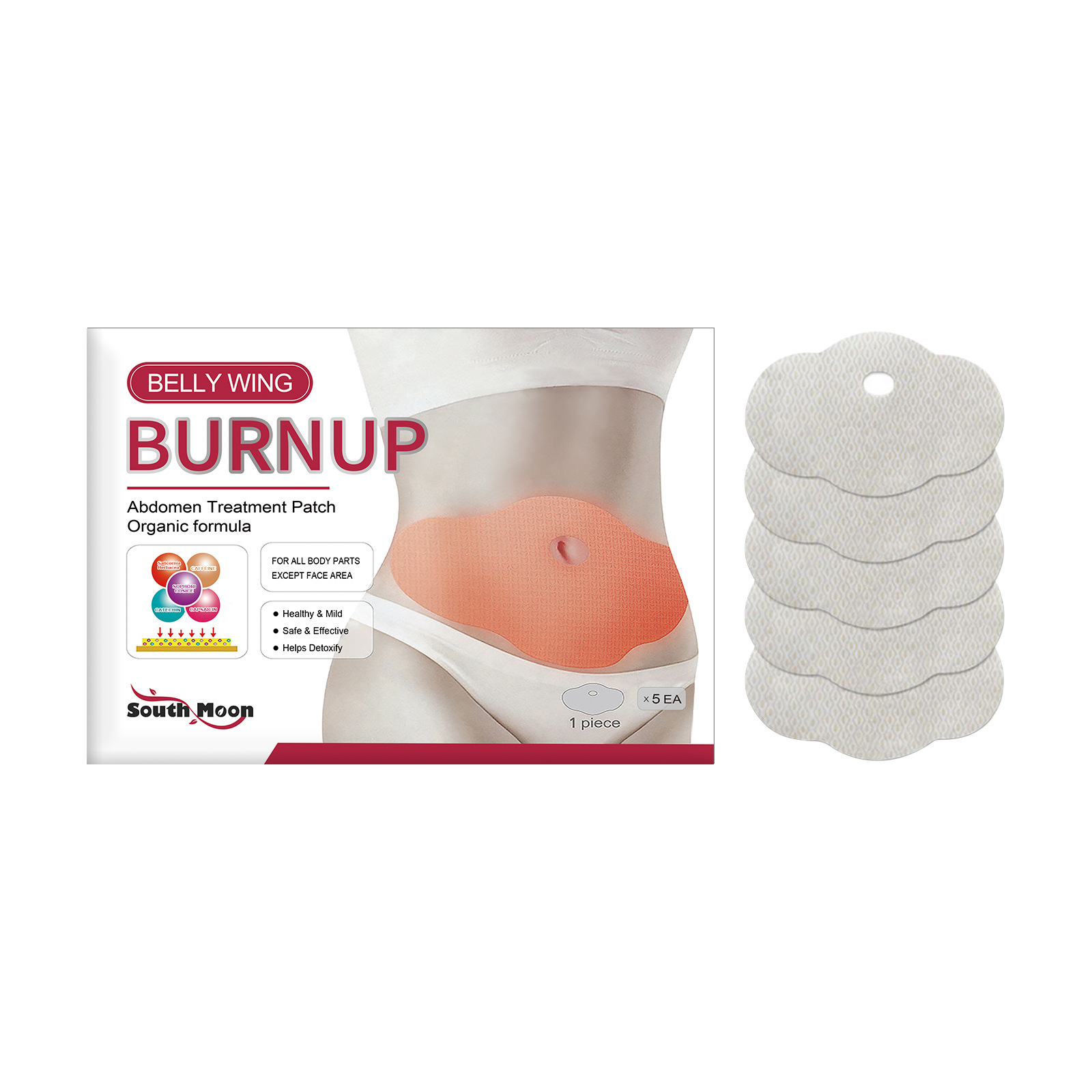 South Moon Abdominal Tightness Patch Abdominal Slimming Laxation Shaping Bodybuilding Lazy Body Shaping Neck Patch