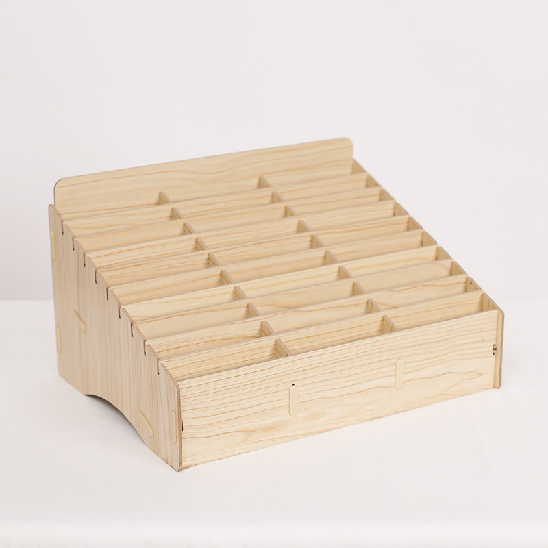 30 grid maple wood grain