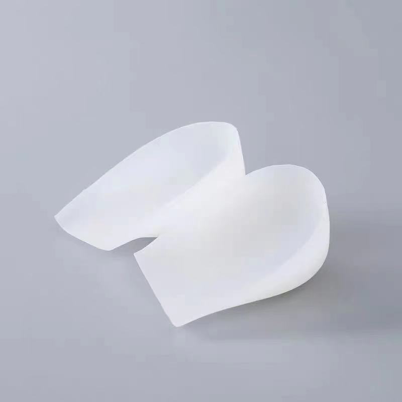Inner Insole Women Men's Invisible Summer Internet Celebrity Silicone Half Pad Not Tired Foot Height Pad 5cm