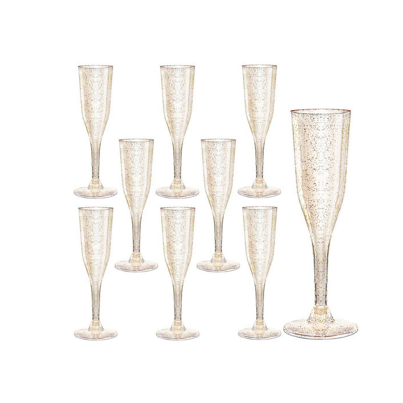 4.5 OZ Champagne Glass Phnom Penh Gold Powder Goblet Plastic Red Wine Glass Drink Glass Wine Cocktail