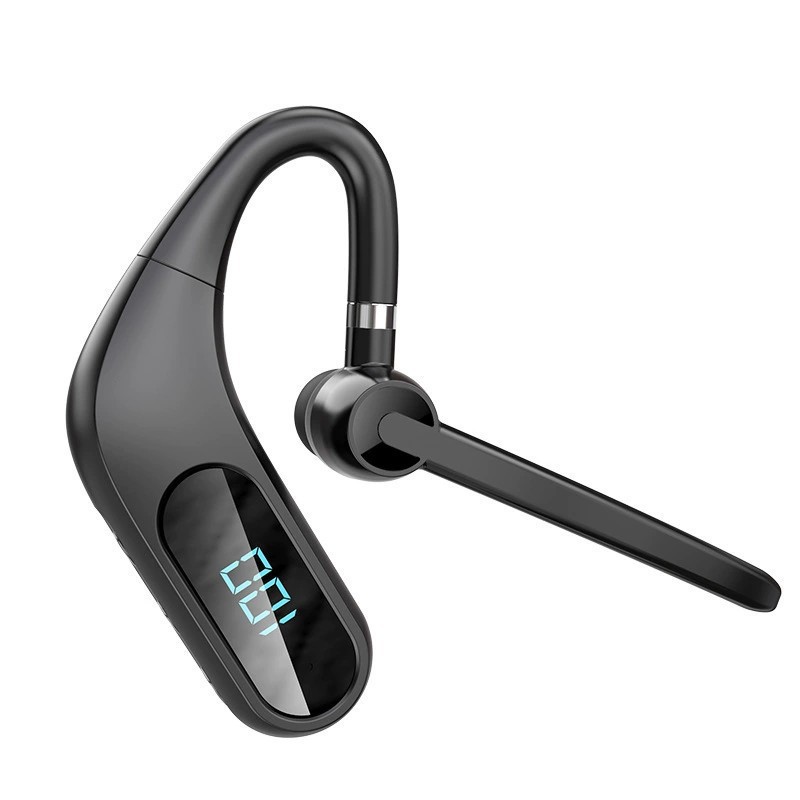 Foreign trade kj12/KJ10 Bluetooth headset ear-hanging wireless business headset power display sports Bluetooth headset