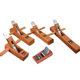 Meike woodworking planer hand-push Planer Carpenter tool set household spore DIY small wood planer