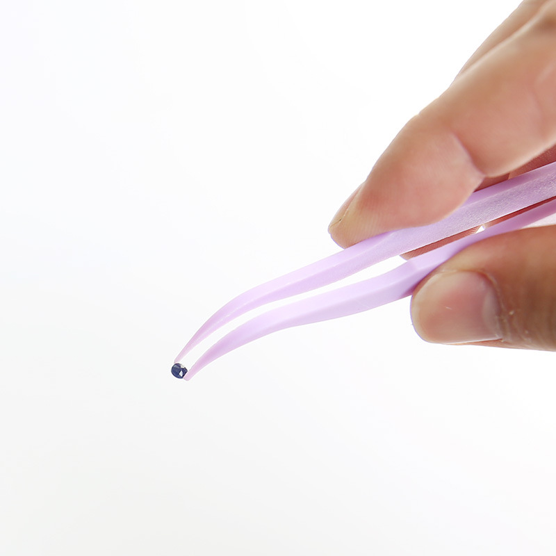 Diamond Painting Plastic Tweezers Color Nylon Straight Head Elbow Pointed Head Nail Art Sticker Handmade DIY Tweezers Tool