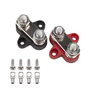 Car RV Yacht Battery Terminal 12V24V Heavy Duty Terminal Bus Post M6/M8 Terminal Stud