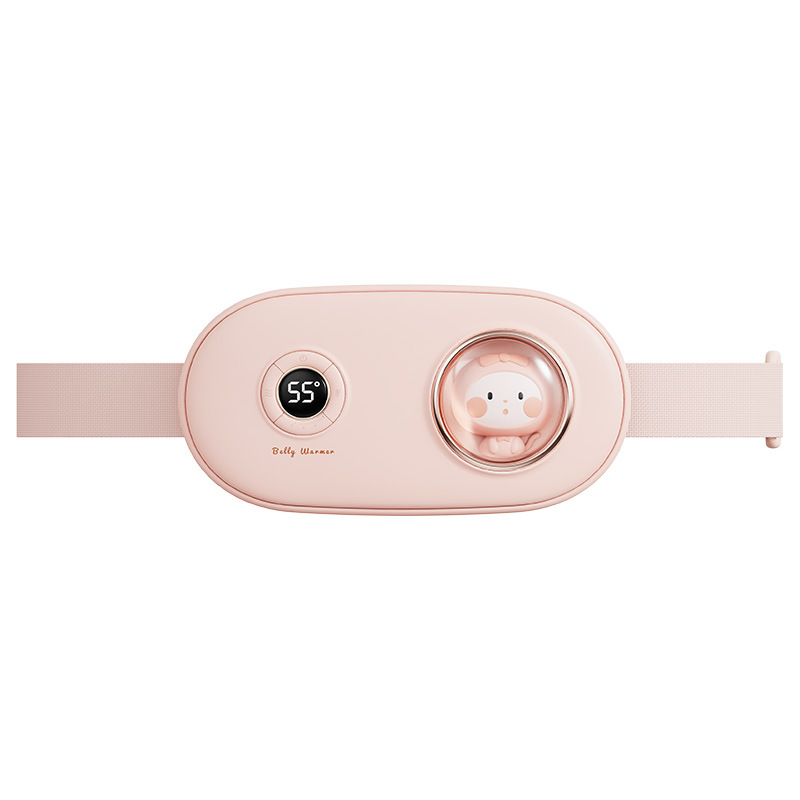 Cross-border massage belt hot compress warm palace baby menstruation big aunt artifact electric waist warm palace belt