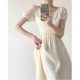 Tea Break French Dress Niche Design Retro Collar 2024 Summer High-end Temperament Gentle Style First Love Dress