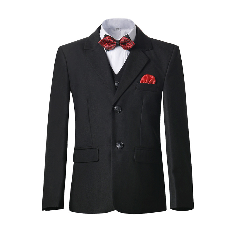 Children's Suit Boys' Flower Girl's Dress Piano Performance Suit Korean Style Children's Suit Jacket Spring Style