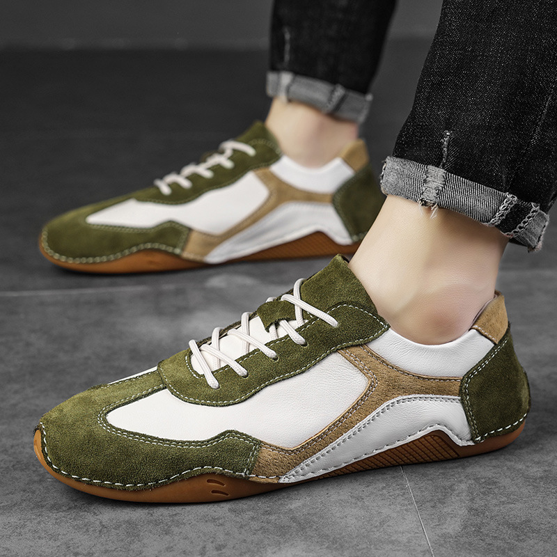 2022 Spring New Casual Men's Shoes Men's Shoes Driving British Trendy Forrest Gump Shoes Non-slip Wear-resistant Youth Shoes