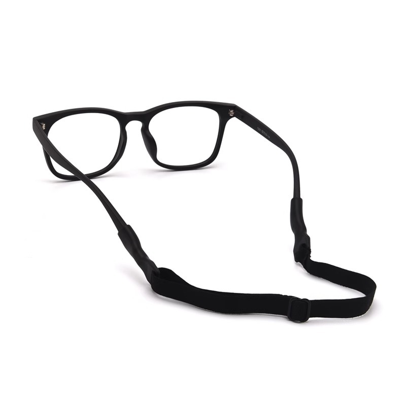 Glasses anti-slip rope adjustable silicone Temple cover fixed elastic strap children's sports anti-falling rope wholesale
