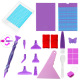 Purple multi-function drill disc (No.3) suit
