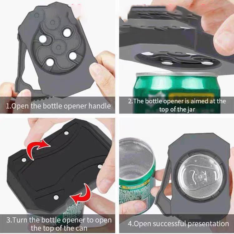 Spot supply explosions Go swing multifunctional can opener beverage beer wine bottle opener