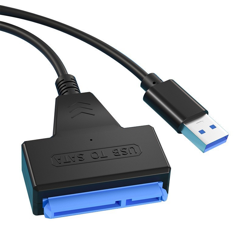 クロスボーダー卸売りusb3.0変換sataノートパソコンのハードディスク中継ケーブル3.0二重線dc給電穴付きドライブケーブル|undefined