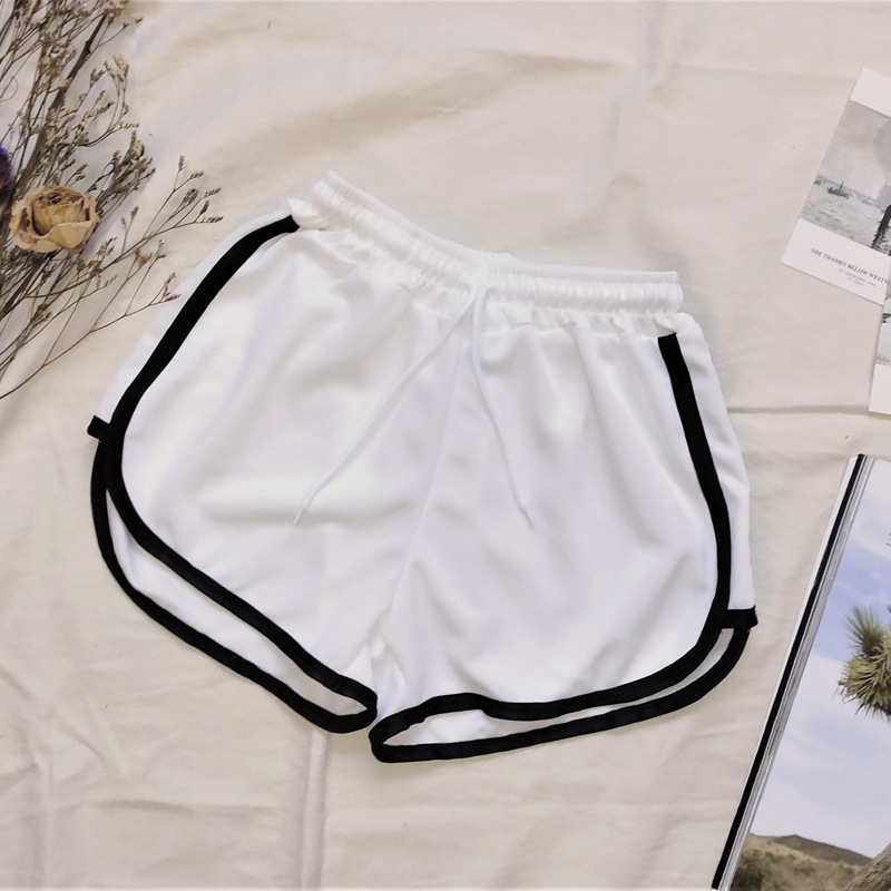 Korean Style Sports Shorts Women's Three-point Running Pants Summer Thin Loose Casual Super Shorts Hot Pants Outer Wear Beach Pants