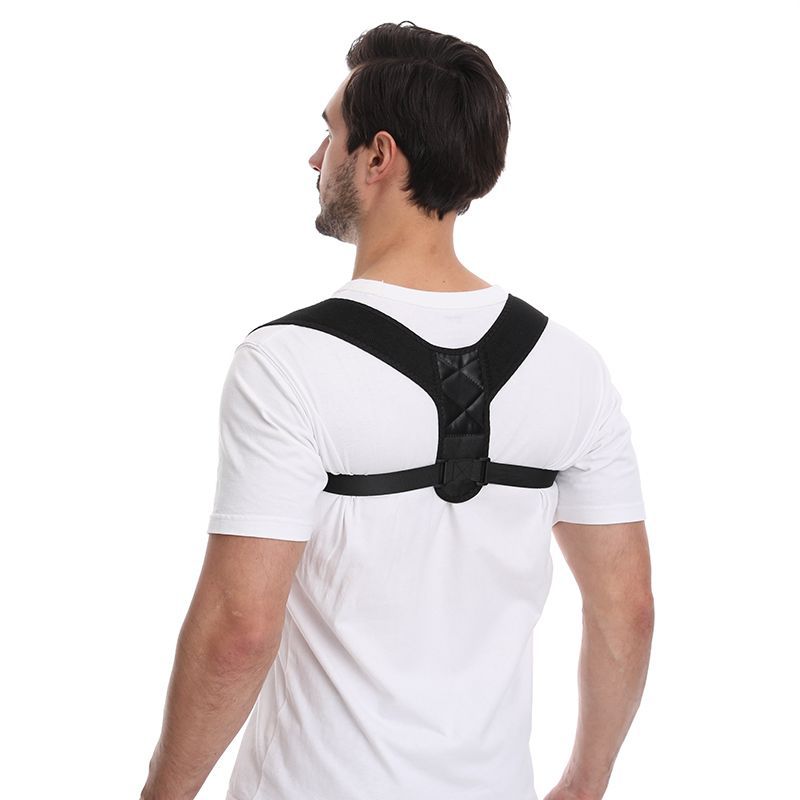 Back Stretch New posture correction belt humpback open shoulder straight back breathable Invisible Children adult correction posture correction back