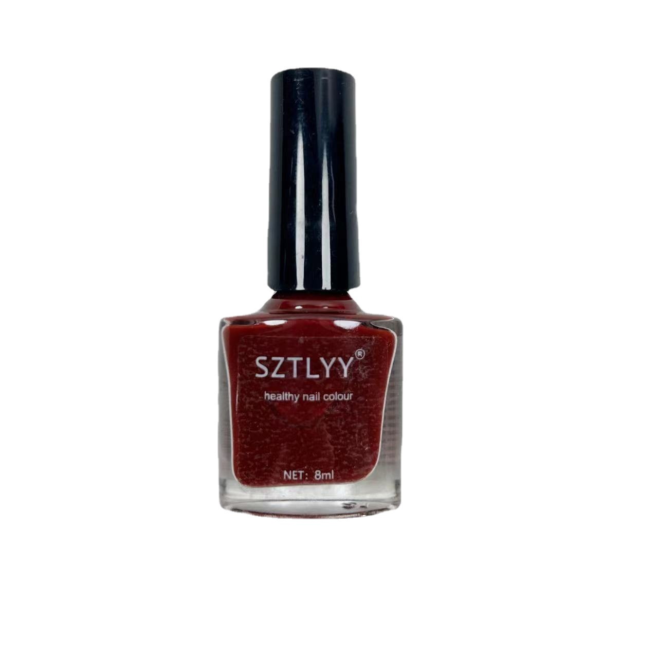 Wholesale cross-border ice through jelly color oily nail polish baking-free, non-peeling, non-fading, long-lasting white and shiny