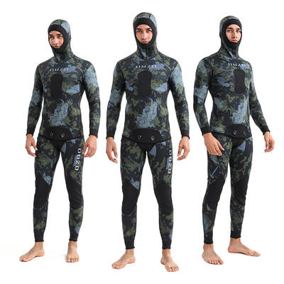 3mm fish hunting suit diving suit cold warm split swimming suit surfing suit free diving fishing suit factory wholesale