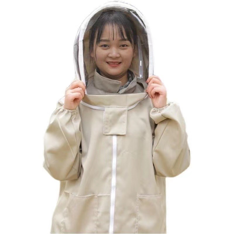 Export anti-bee clothing anti-bee clothing anti-bee space clothing breathable half-body bee clothing bee hat beekeeping clothes