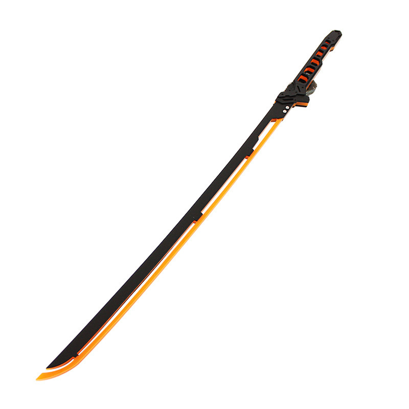Cyberpunk 2077 thermal Katana 1:1 luminous toy large model cos hand-made props peripheral gift