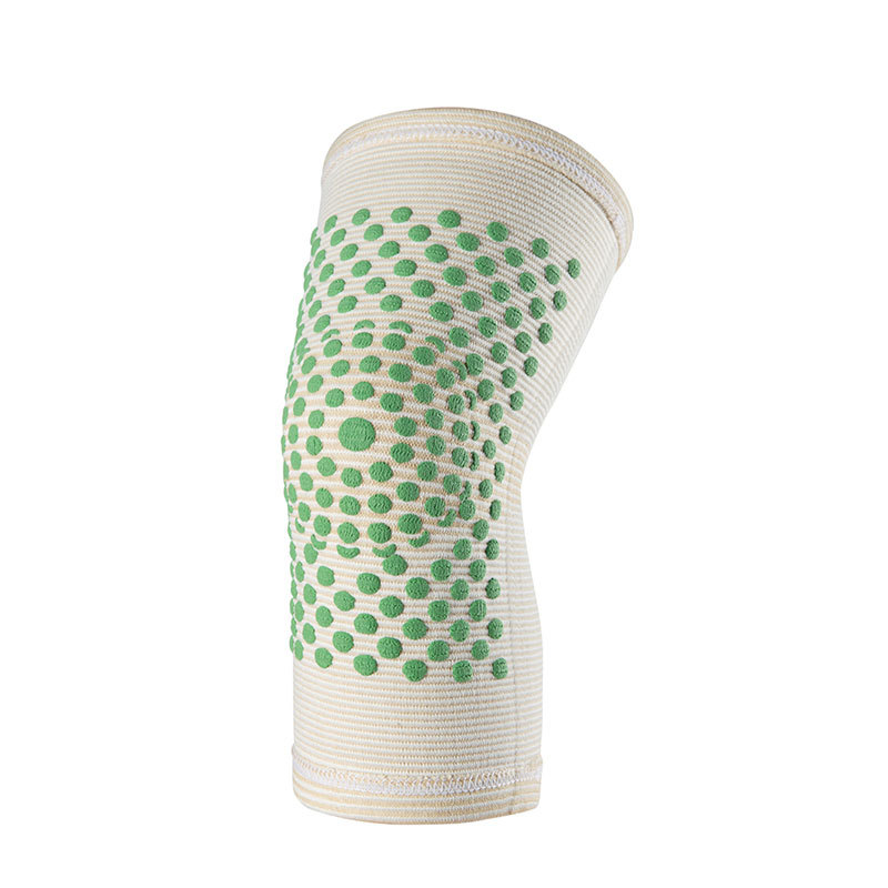 Thickened and lengthened strap wormwood knee joint warm foot protection leg protection knitted knee protection factory wholesale