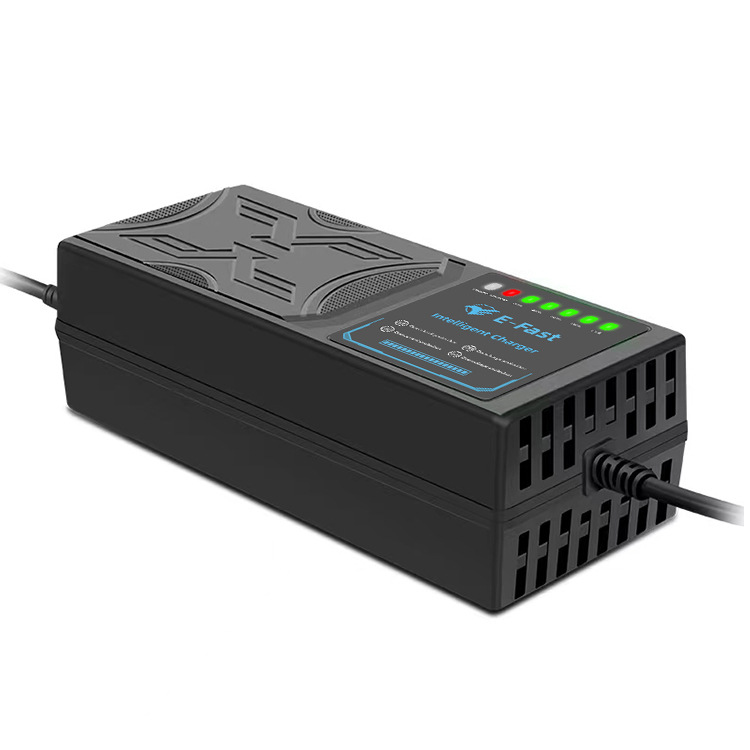 72V60V48V electric car charger reverse connection protection temperature protection full shutdown 7 lights display power