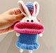 Rabbit ears blue toner mouth