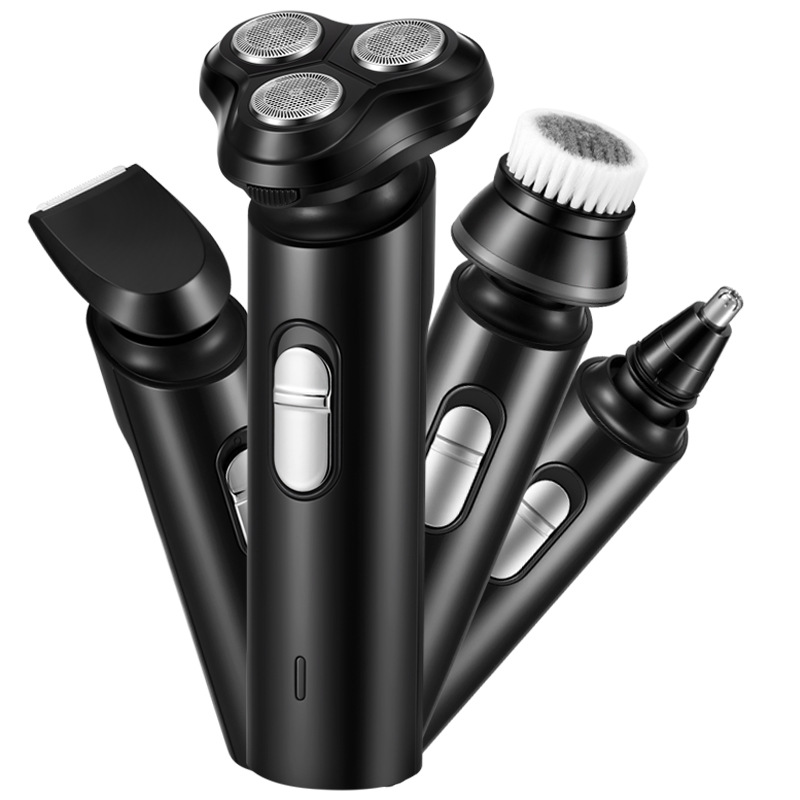 Factory Direct Sales new multi-functional electric shaver full body washing three-in-one smart beard knife shaving knife