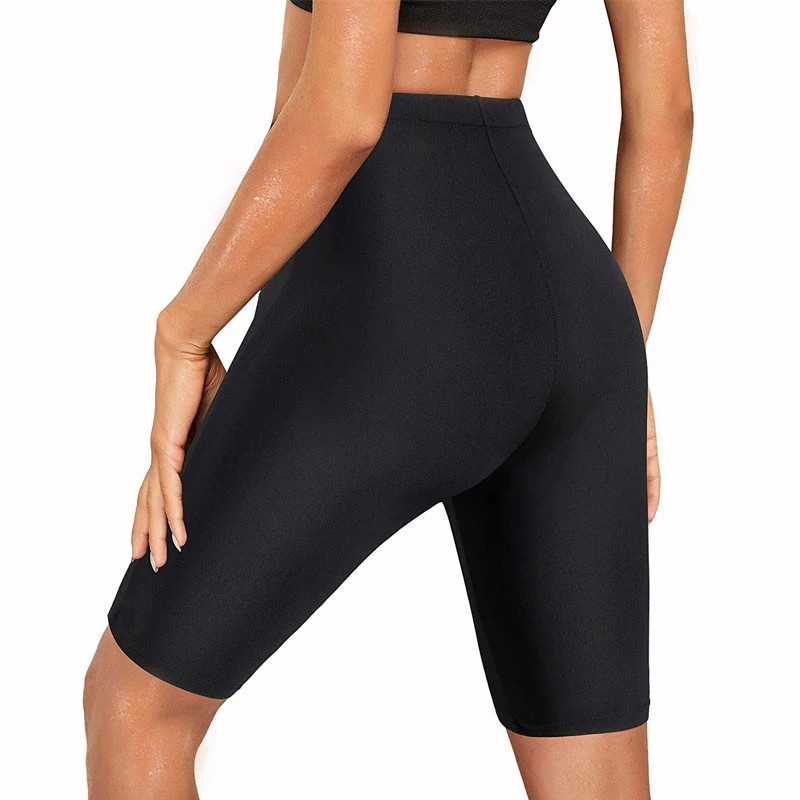 Amazon Men's and Women's Fitness Sweat Pants Yoga Sauna Silver-coated Abdominal Shaping Pants Sauna Pants Waist-tight Shorts